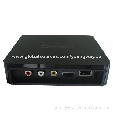 Android Amlogic TV Box, Dual Core IPTV Box, 1GB Ram, 4GB Flash Memory